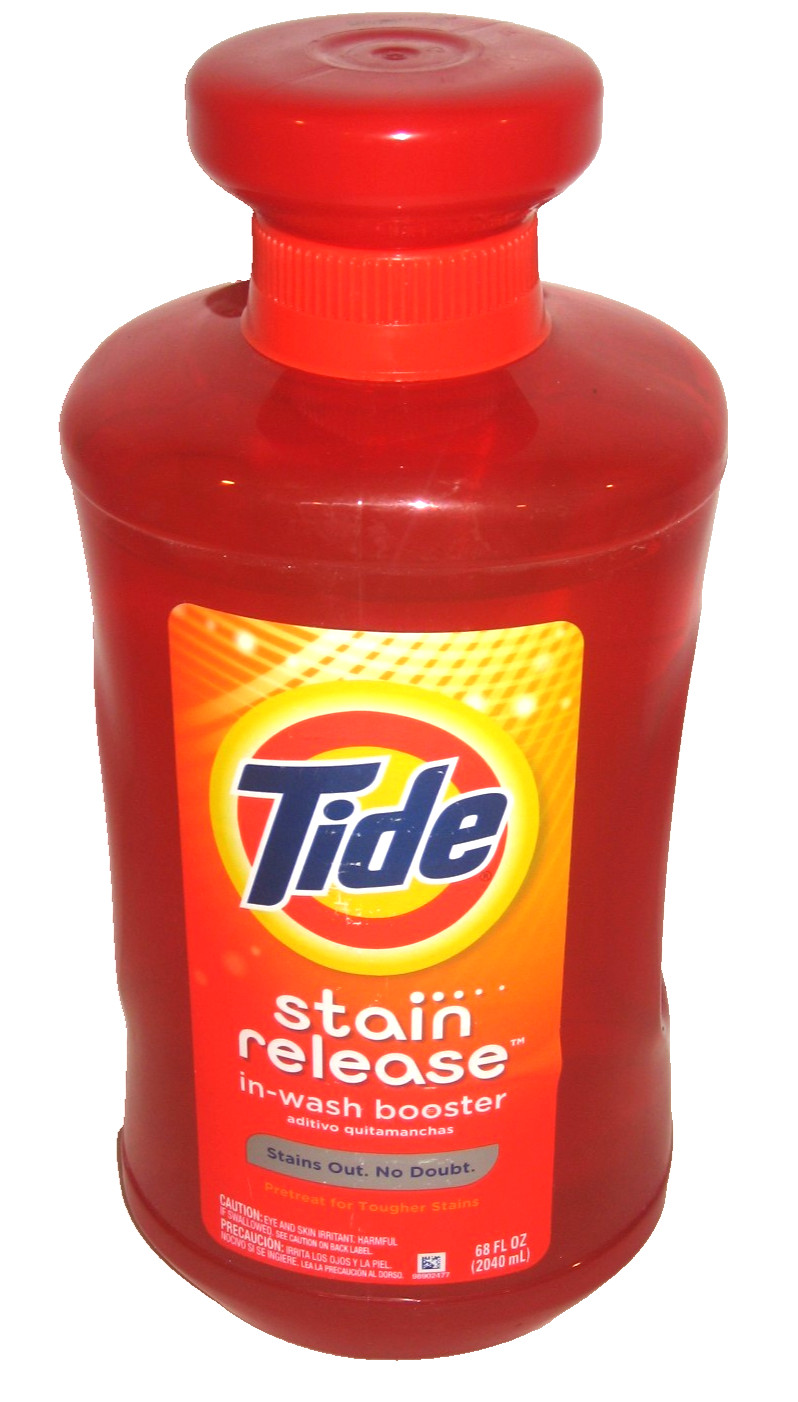 NOS Discontinued! TIDE STAIN RELEASE In-Wash Booster or Pre-Treat XL 68FL OZ