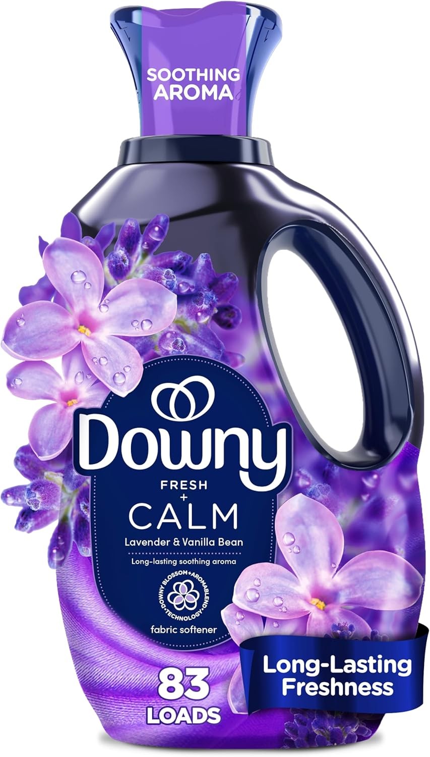 Downy Ultra Soft Fabric Softener Calm Lavender Vanilla 56oz 83 Loads