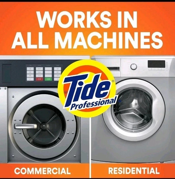 P&G Professional Tide Commercial Powder Laundry Detergent, 155 loads, 197 oz