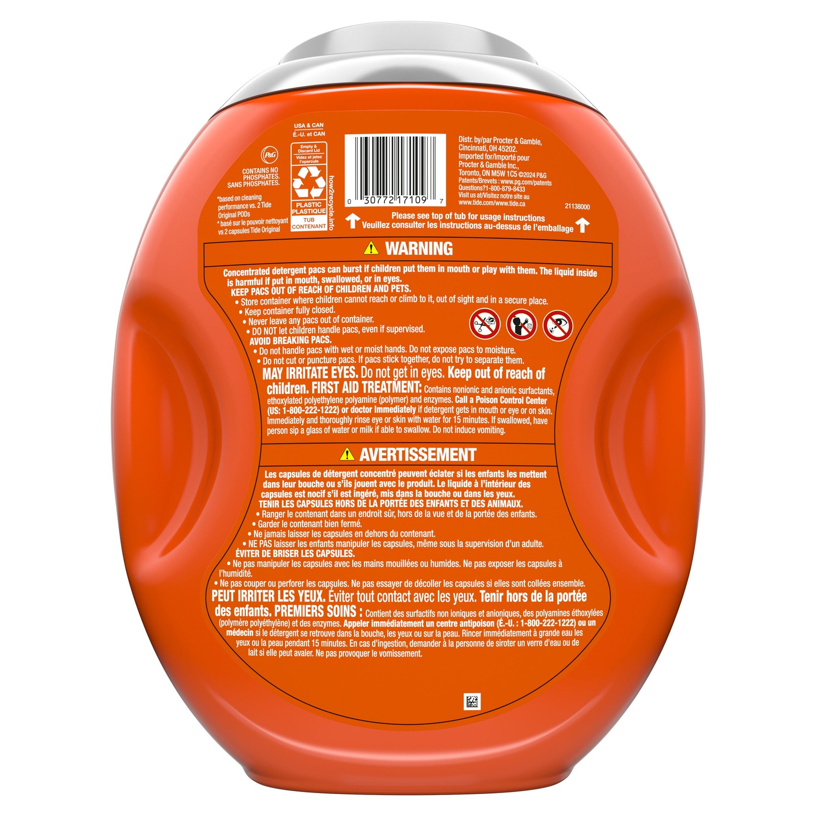 Hygienic Clean Power PODS Laundry Detergent Pacs, Original Scent, 57 Count