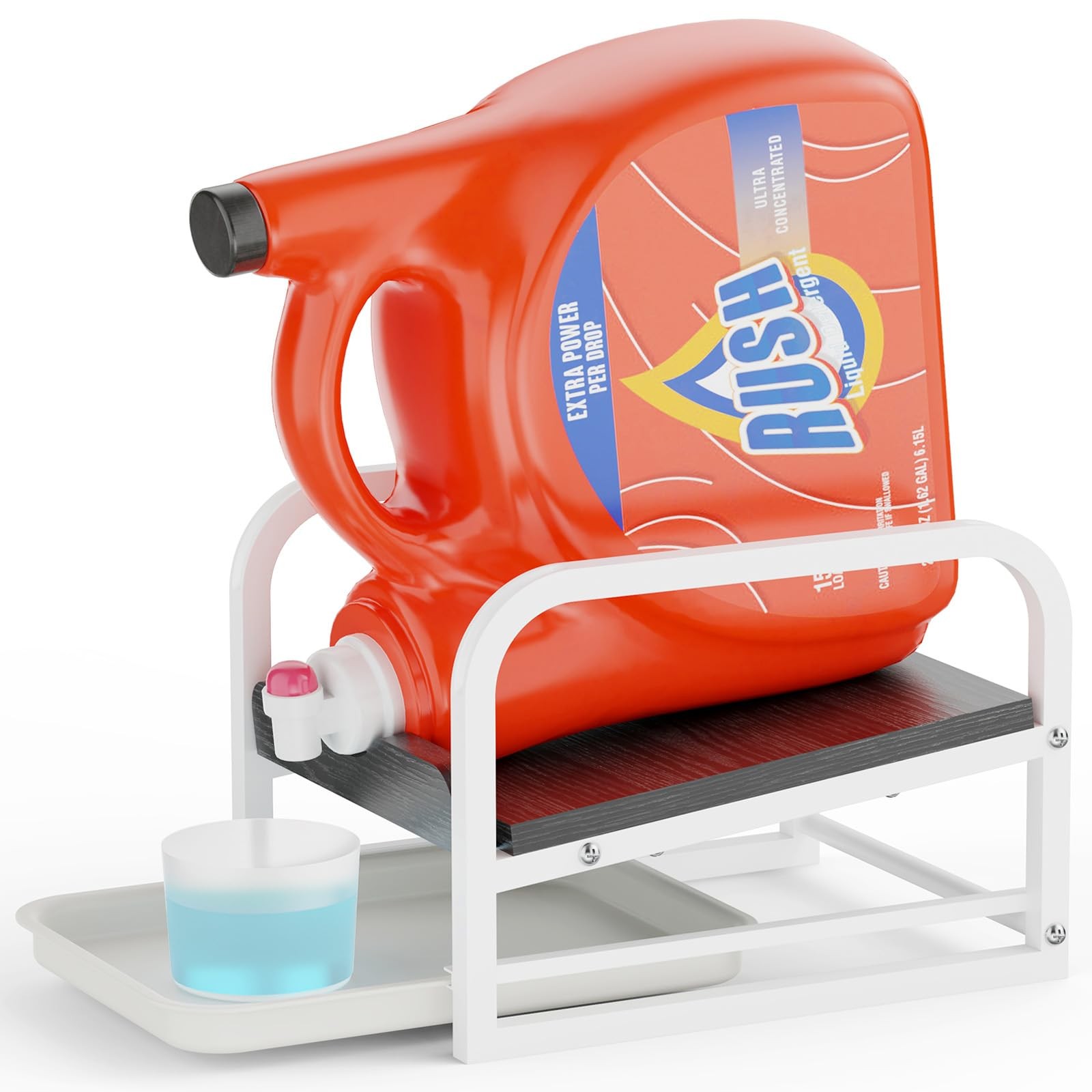 Laundry Detergent Holder Liquid Laundry Detergent Riser and Stand, Liquid Det…