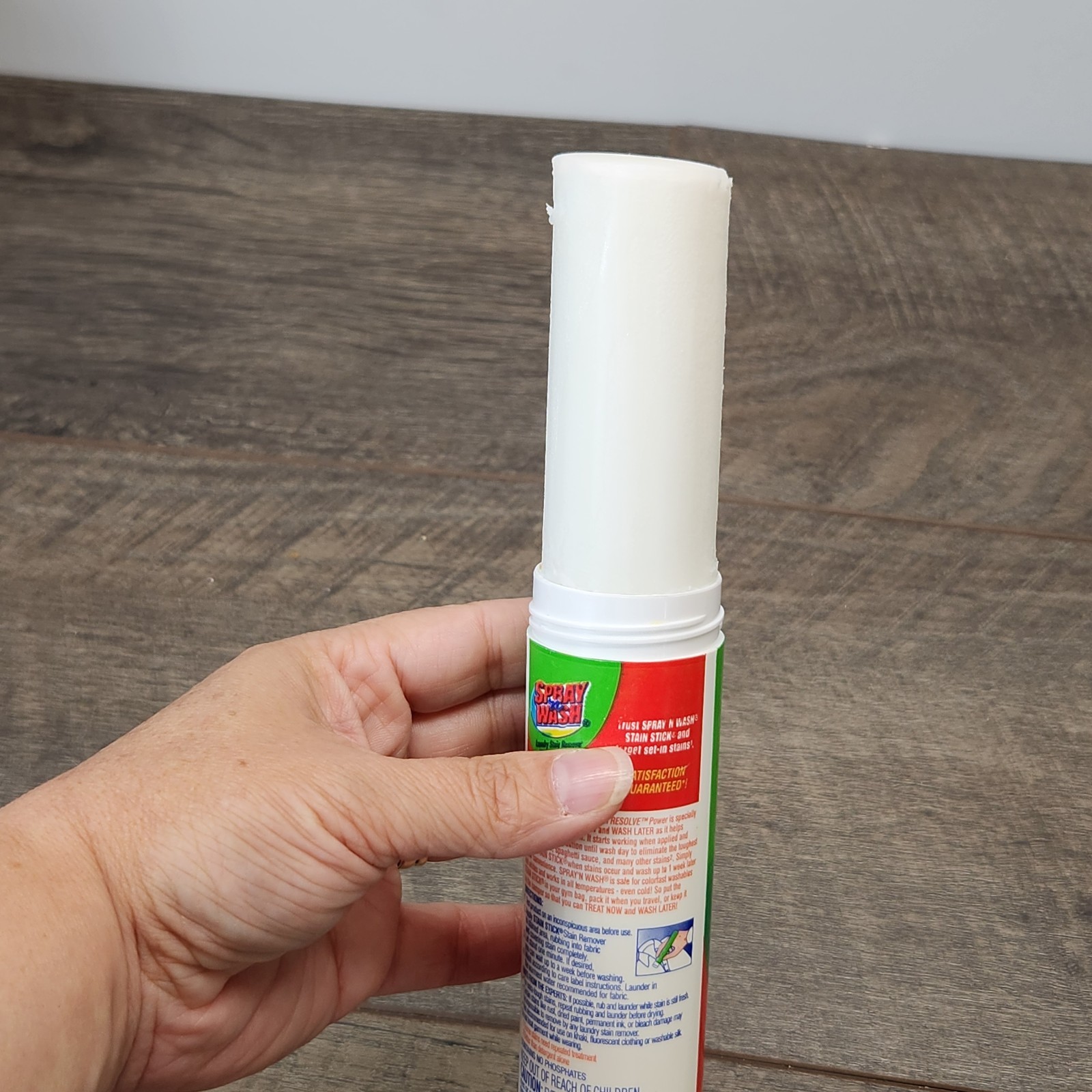 Vintage Spray n Wash Stain Remover With Resolve Power 4.3 oz Stick Dated 2007
