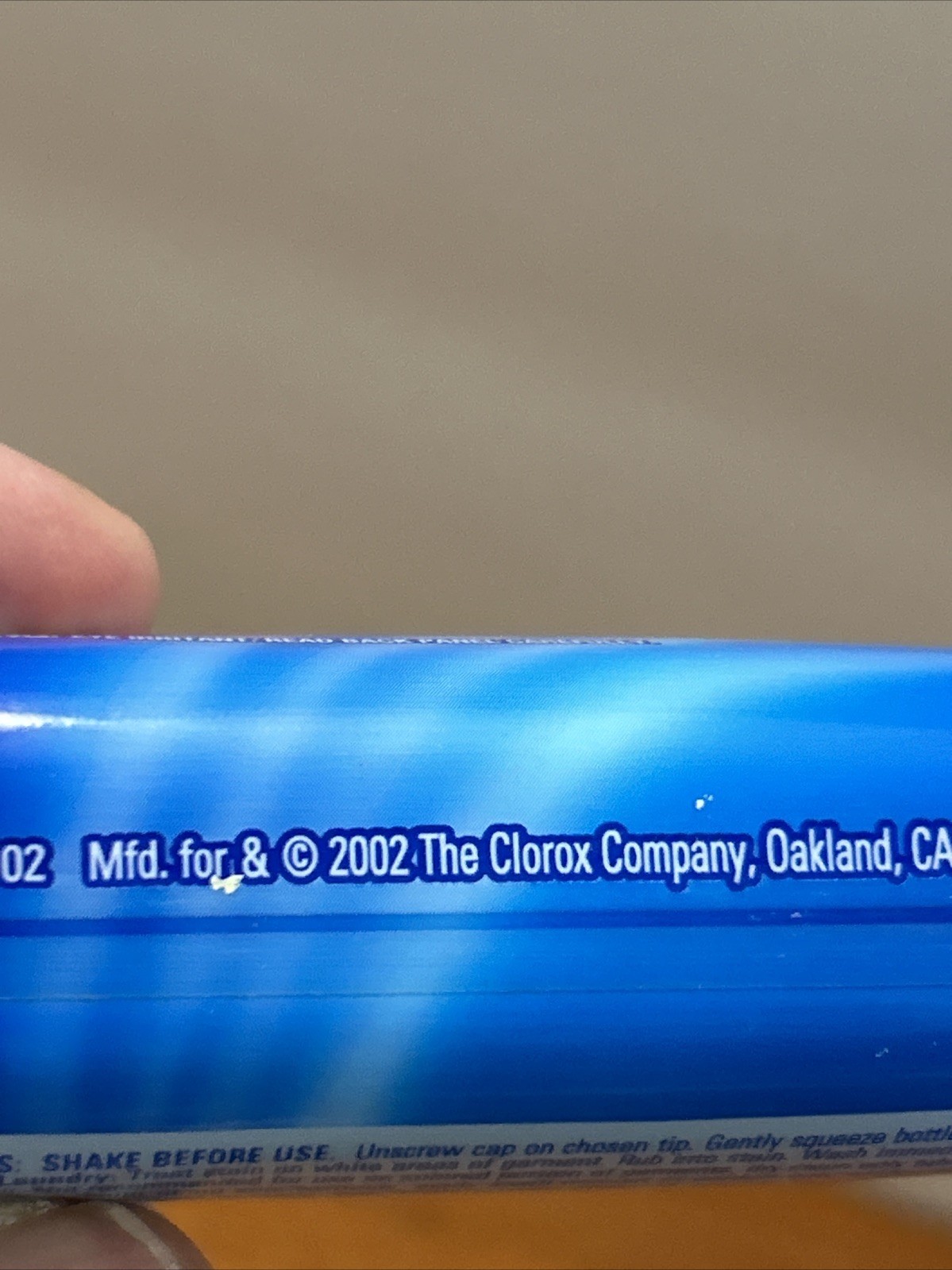 Clorox Bleach Pen Gel For Whites Dual Tipped 2002 – 2 OZ