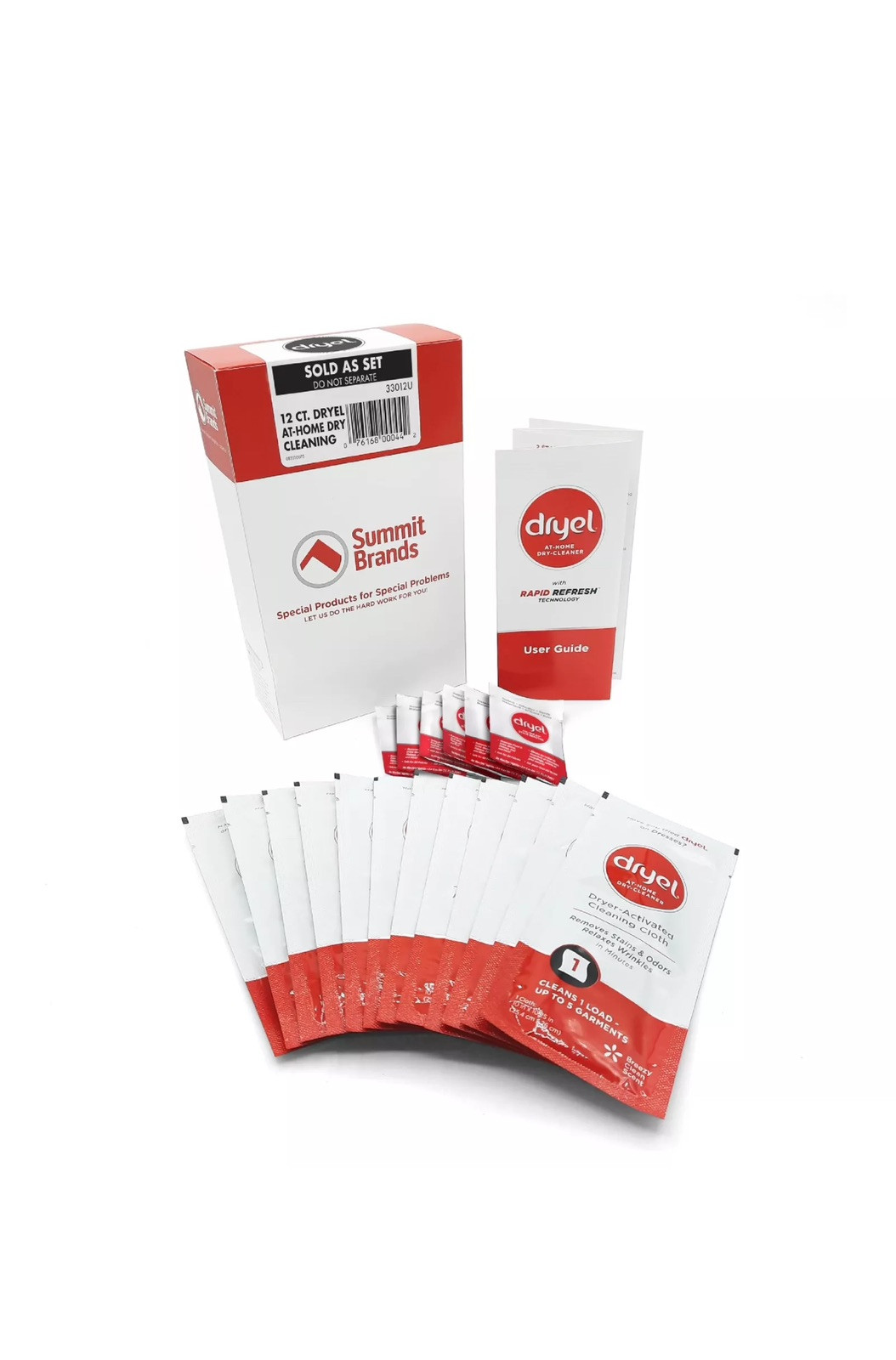 dryel At-Home Dry Cleaner Kit, New & Improved With Rapid Refresh Technology