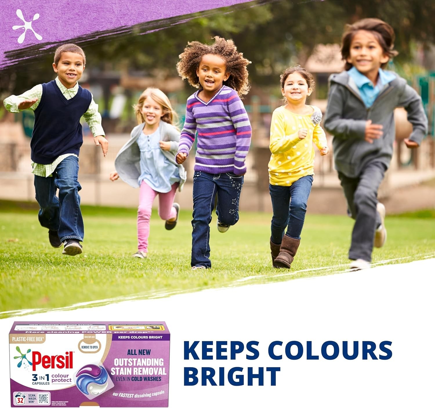 Persil Biological Washing Powder 8.4kg 140 Wash Colour Care Professional UK