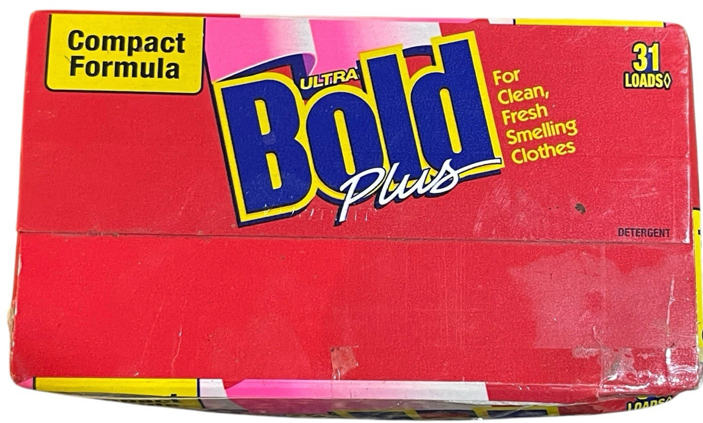 Bold Ultra Plus Powder Detergent Compact Formula 31 Loads – 3.37 lb Damaged Box