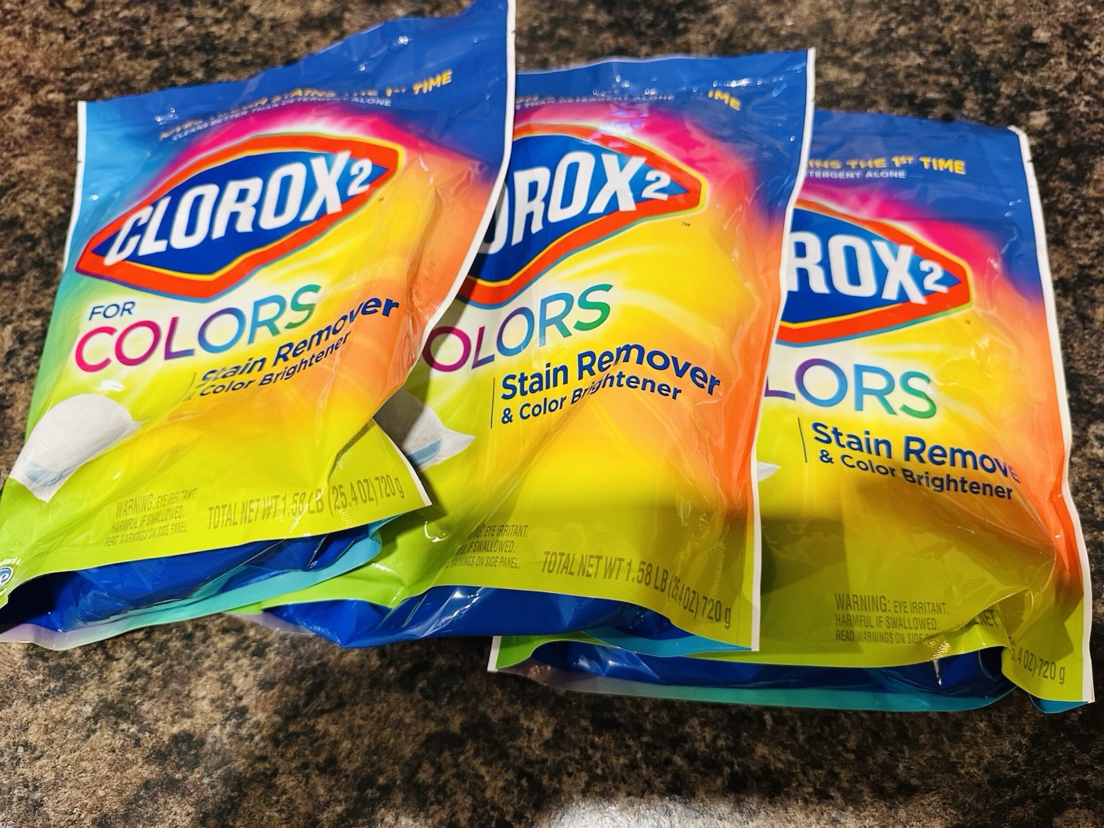 CLOROX 2 for Colors Stain Remover and Color Brightener Pods 120 Total Pods