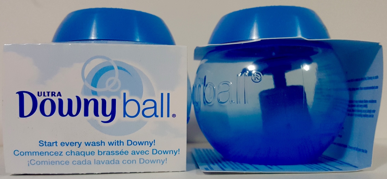 TWO Downy Ball Liquid Fabric Softener Dispensers BRAND NEW