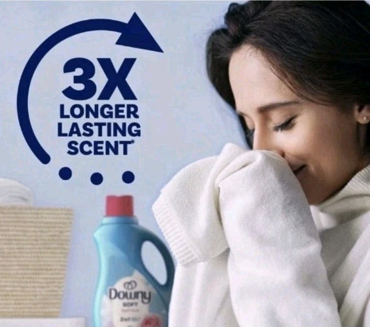 🩷 DOWNY SOFT (2-PACK) 8 Fl. Oz. 🌸🫧 ●APRIL FRESH● 🫧🌸 2-In-1 Fabric Softner.