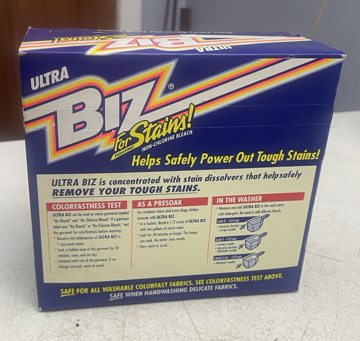 BIZ Ultra Laundry Detergent Powder Booster Stain Odor Removal 29 Oz P&G 1999