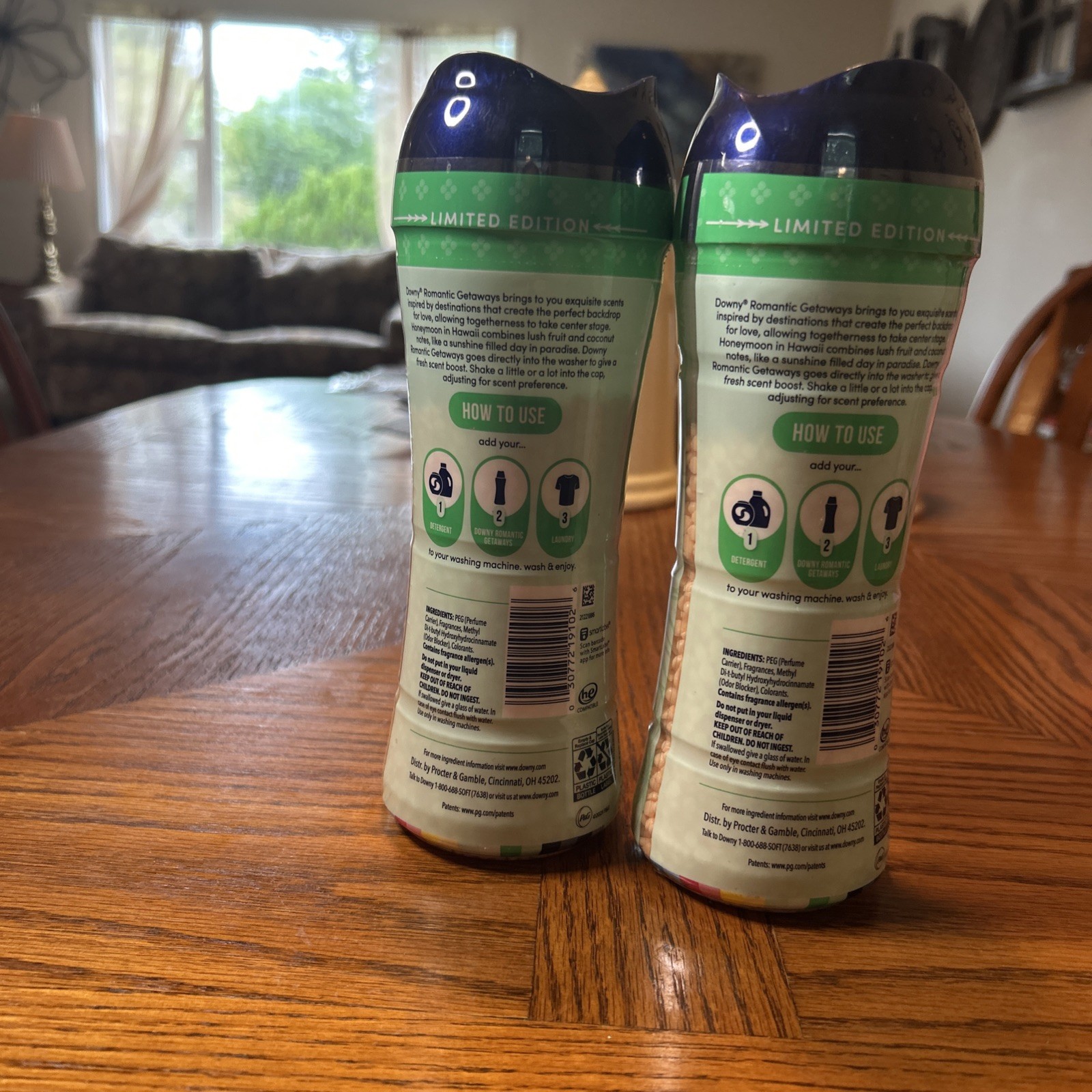 2x Downy Romantic Getaways “Honeymoon in Hawaii” Laundry Scent Booster 7.8oz
