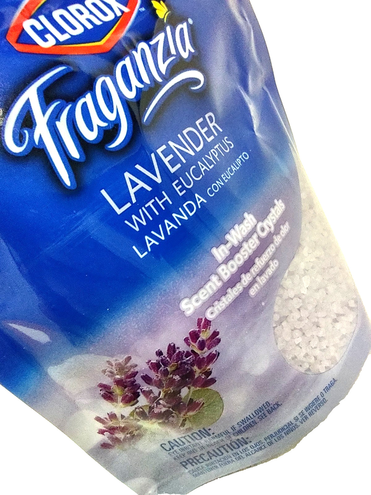 5x Clorox Lavender Eucalyptus Fraganzia In-wash Scent Booster Crystals 10 Oz Ea