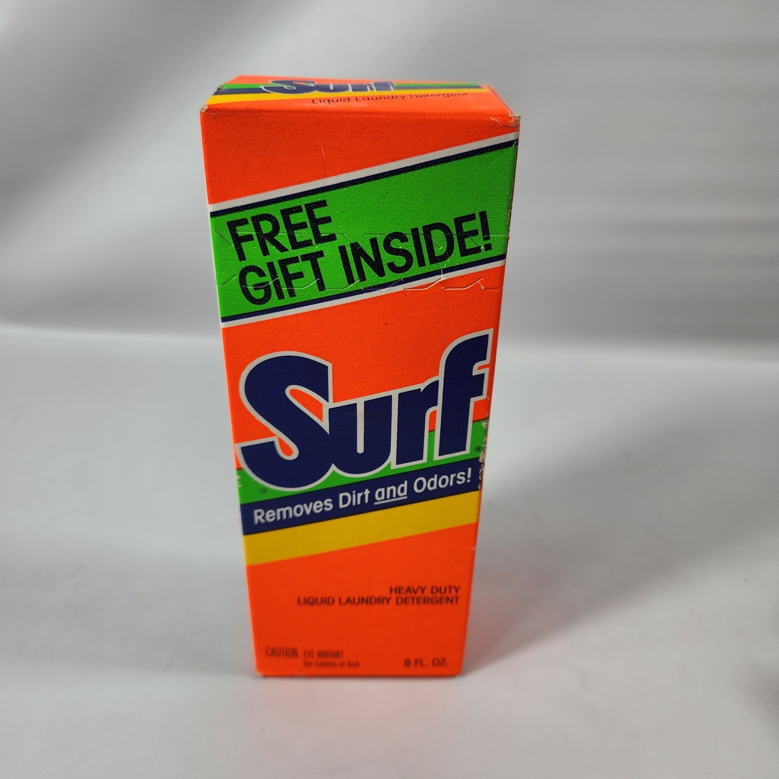 SURF Heavy Duty Liquid Laundry Detergent Sample 8 fl oz New Old Stock Soap