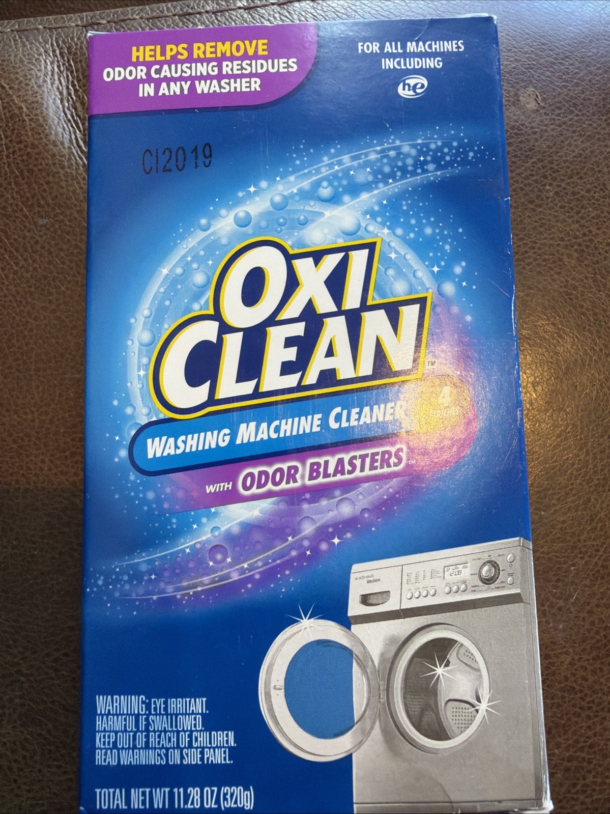 OxiClean Washing Machine Cleaner with Odor Blasters, 4 Count