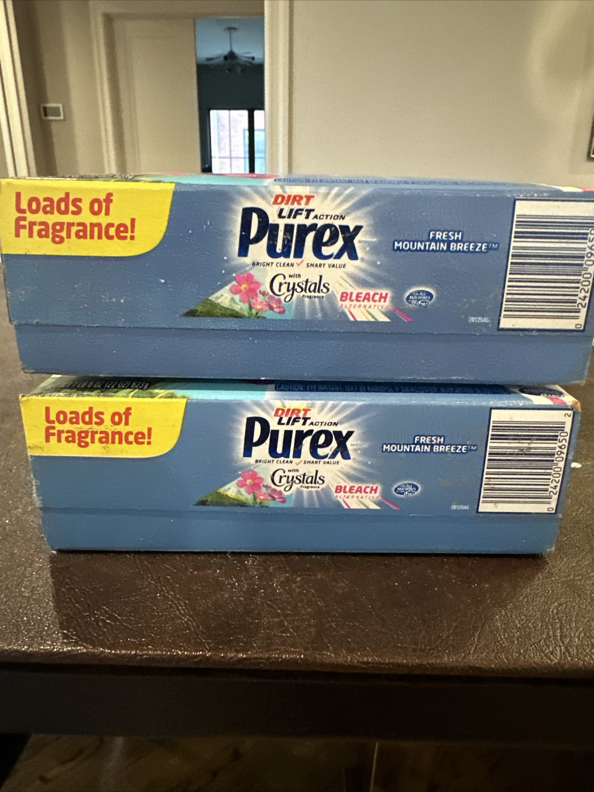 2 Purex DIRT LIFT ACTION W/ Crystals Laundry Detergent FRESH MOUNTAIN BREEZE NOS