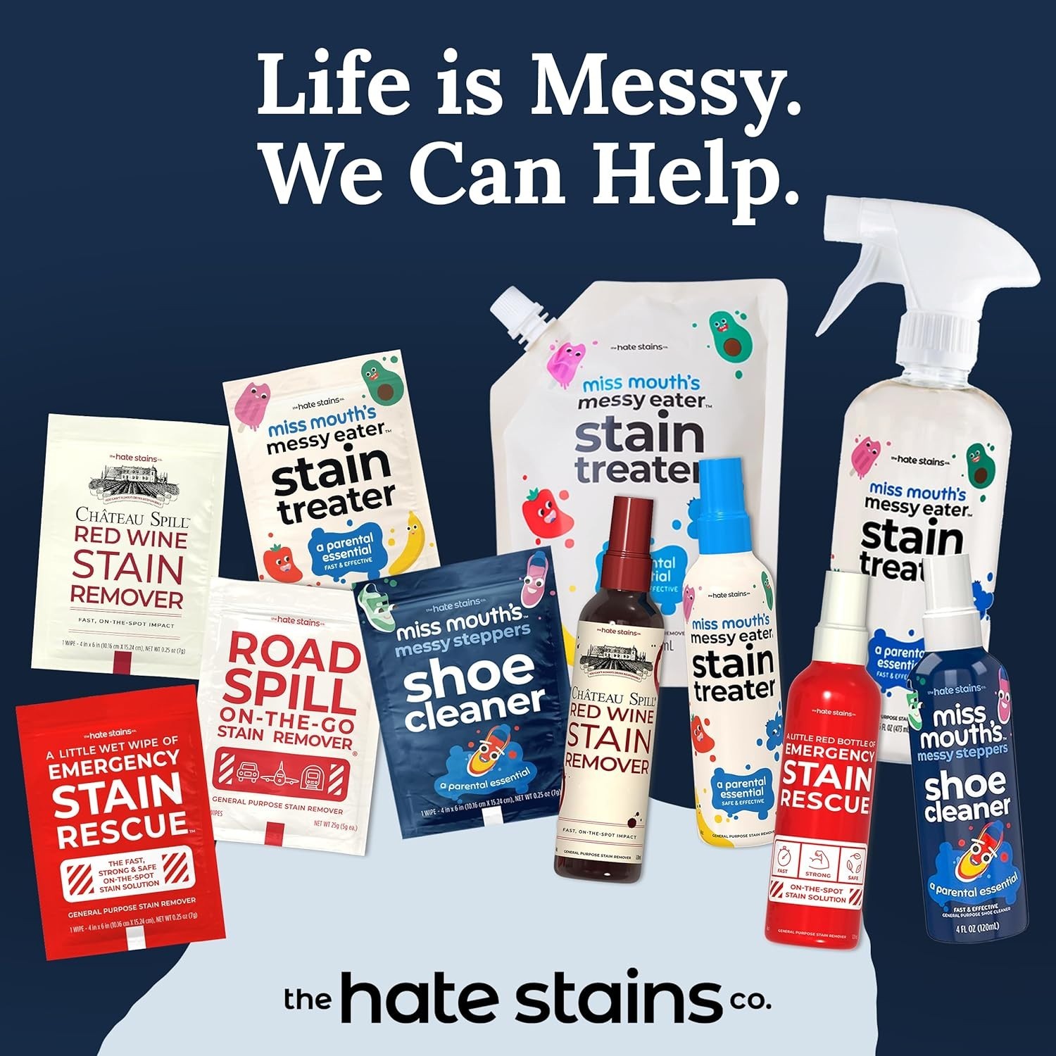 Effective Baby Stain Remover Spray & 10 Wipes – Biodegradable & Safe Formula