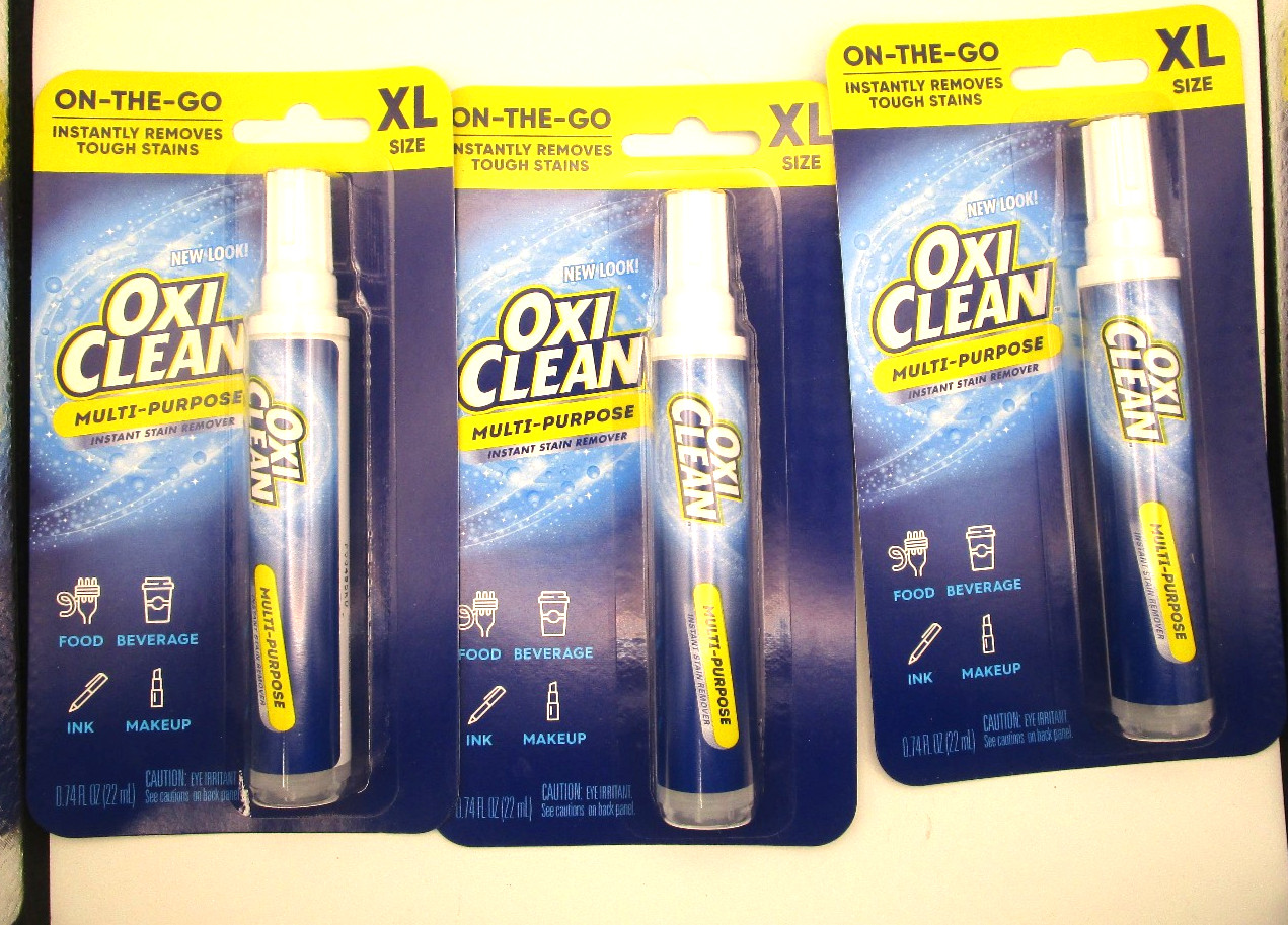 Oxi Clean Multi-Purpose Instant Stain Remover On-The-GO XL 3-.74 Pens