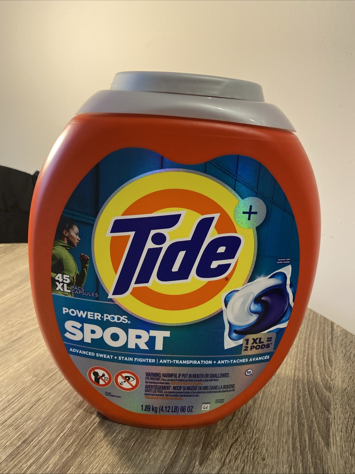 Tide Power Pods: Sport: 45 XL