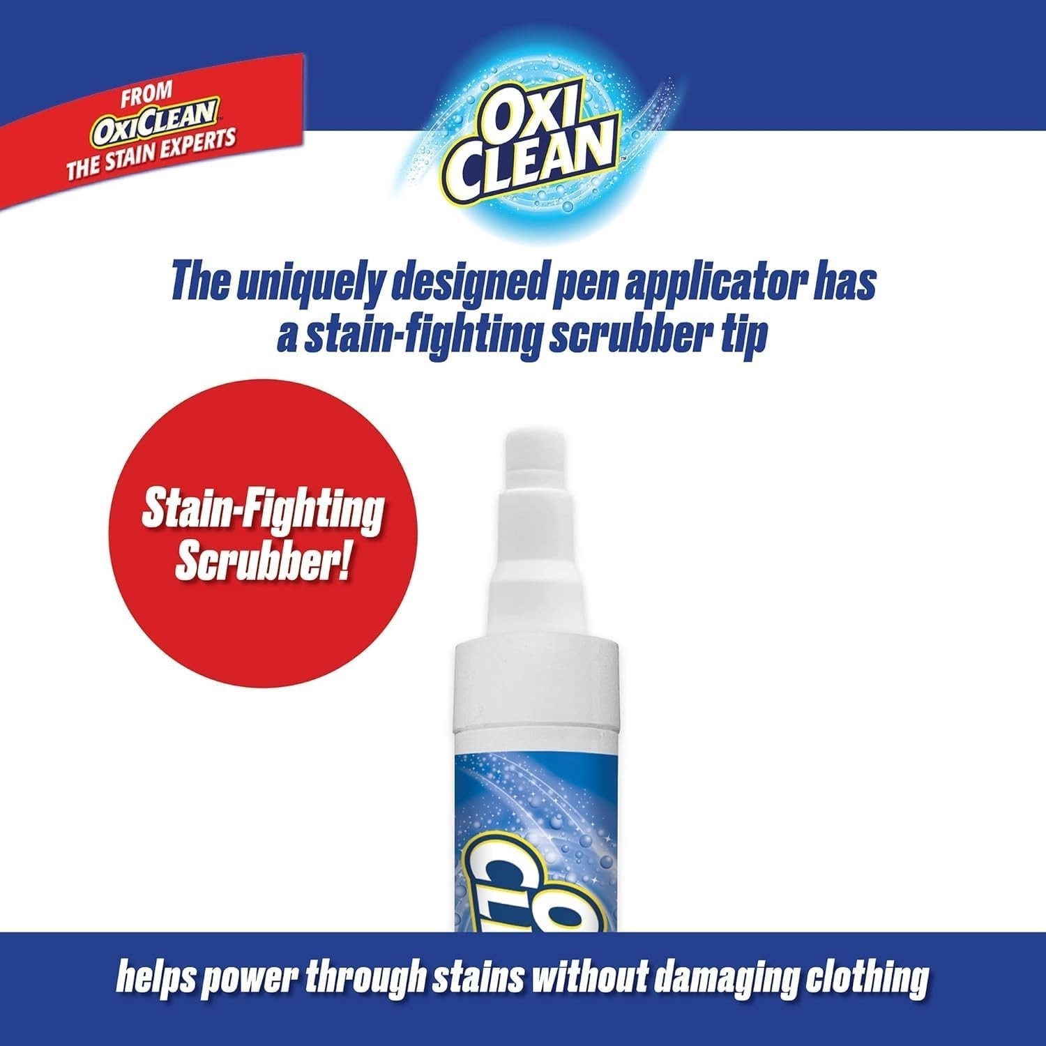 Portable Bleach-Free Stain Remover Pen, 0.74 Fl Oz – Effortless Clean Anywhere