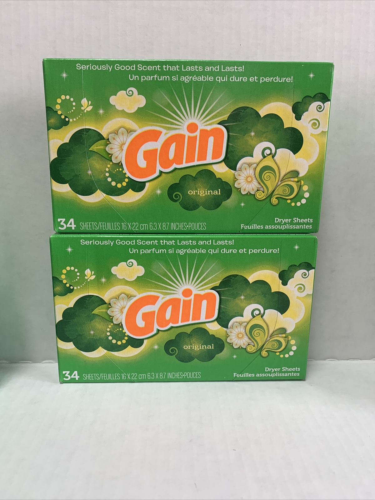 Gain detergent laundry bundle dryer sheets dishwashing liquid detergent
