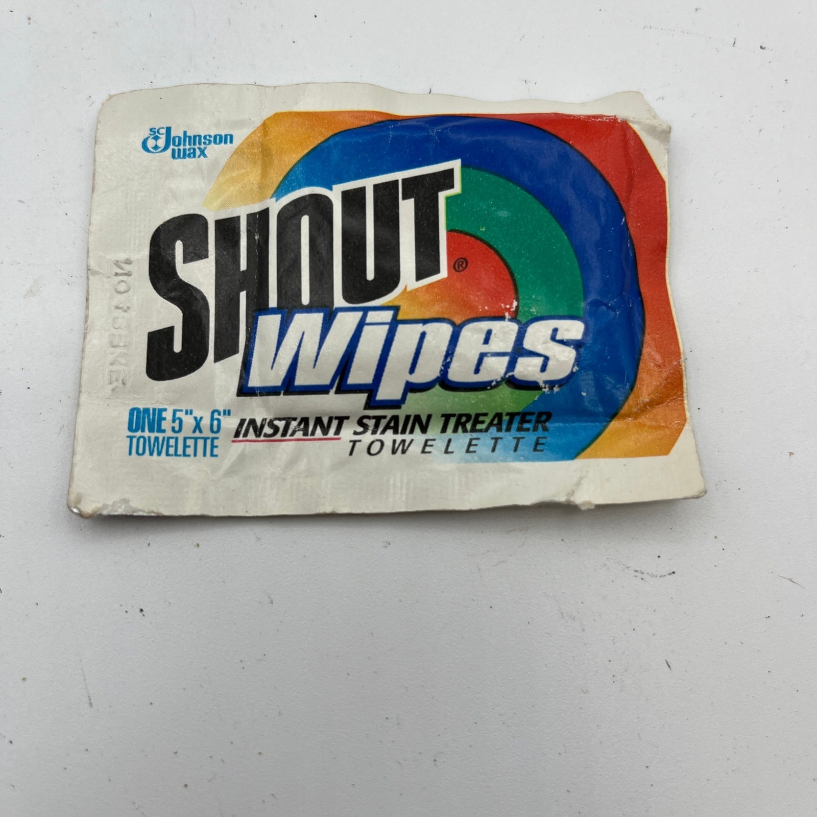 15 Vintage Shout Wipe & Go Instant Stain Remover Towelette Packets 1997 and 2008