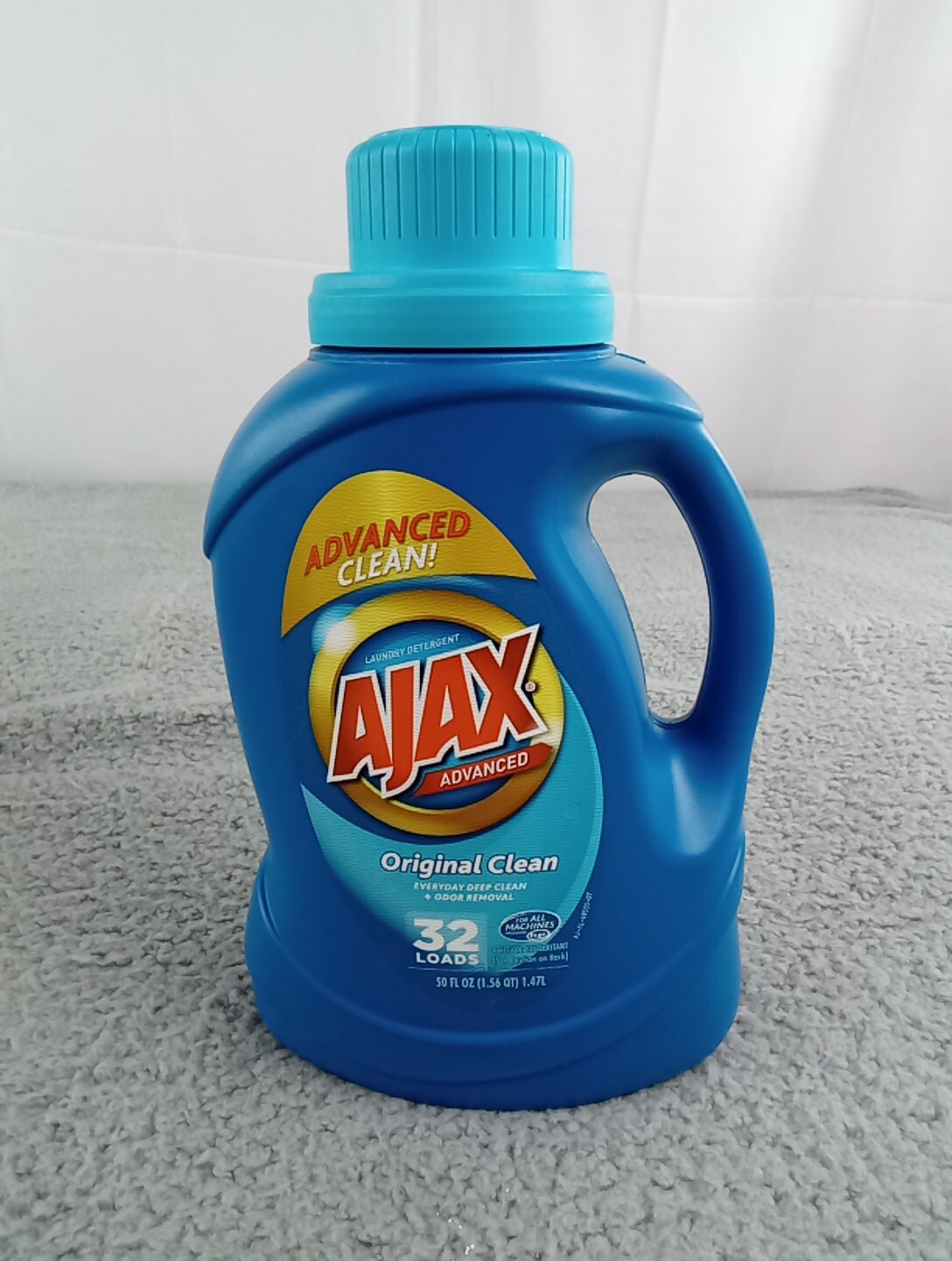 Ajax Advanced Original Clean Laundry Detergent 50 oz He Liquid NEW