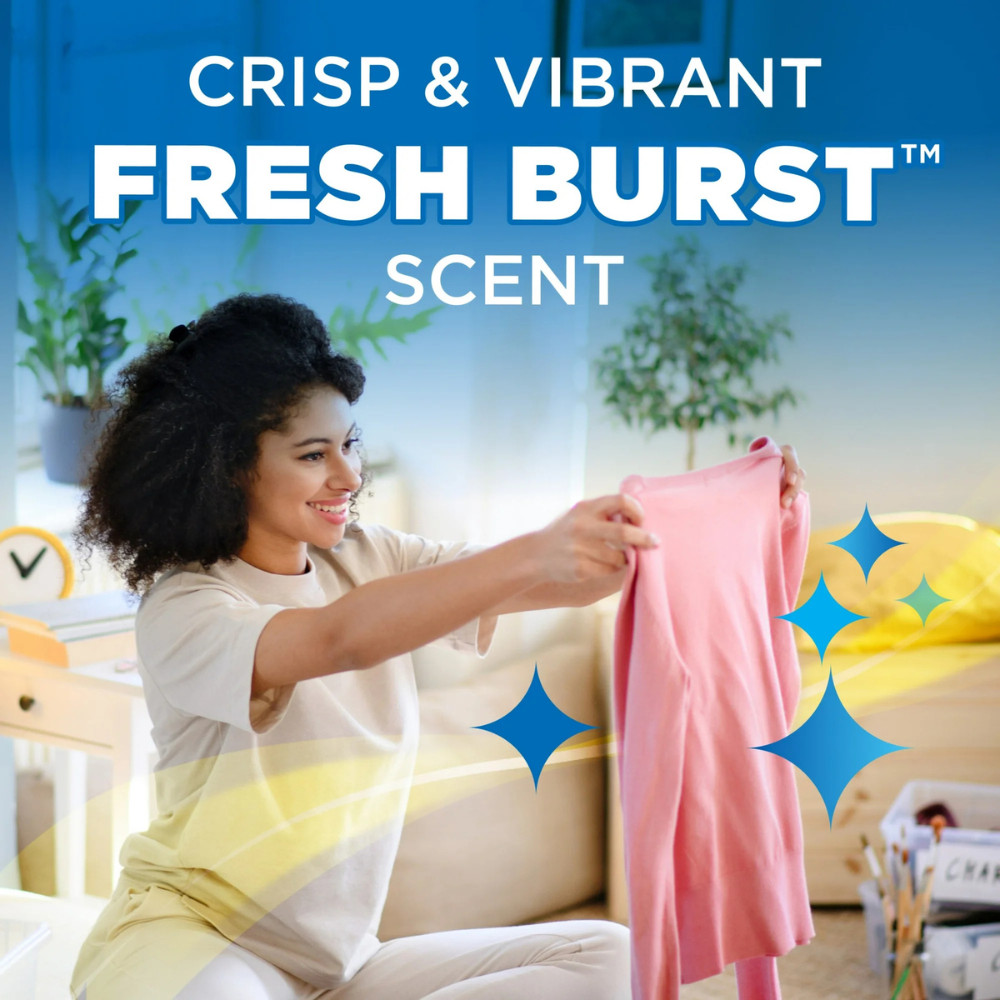 Arm & Hammer Odor Blasters In-Wash Scent Booster Fresh Burst, 45 Oz ( 4 Pack )