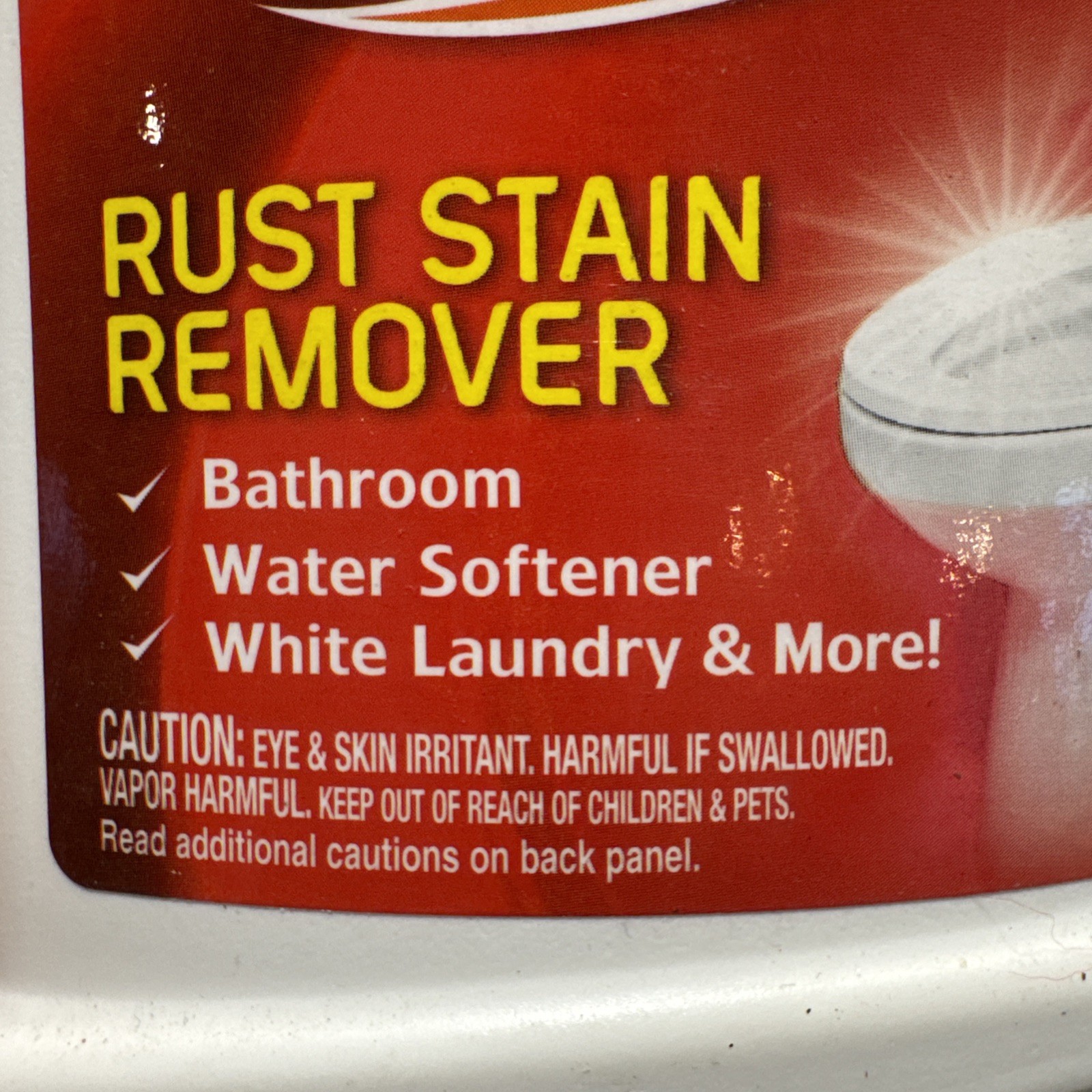 Iron OUT Powder Rust Stain Remover , Remove and Prevent Rust Stains in Ba