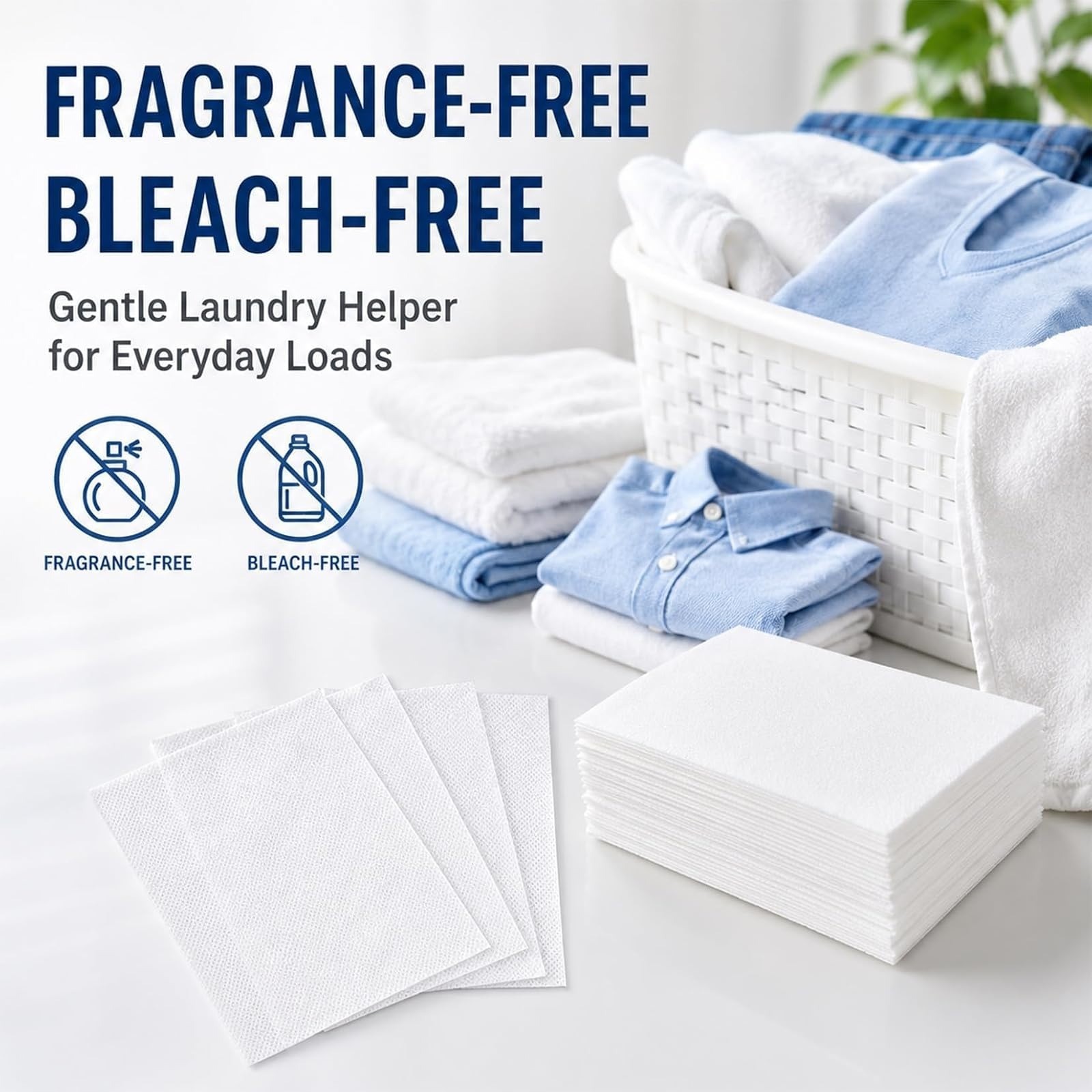 RAINFLOW Color Catcher Sheets – 100 Count Dye Trapper for Laundry to Prevent Col