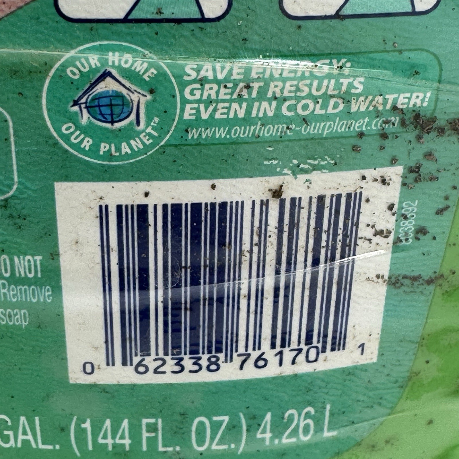 Spray ‘n Wash Advanced Grease ‘n Grass Laundry Stain Remover 1. 125 Gal + 22 Fl.