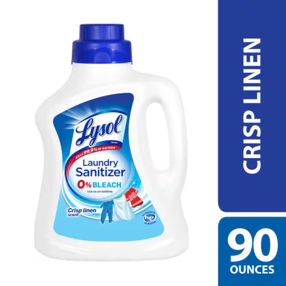 Disinfectant Laundry Sanitizer, Detergent Additive, Bleach Alternative, Odor Eli