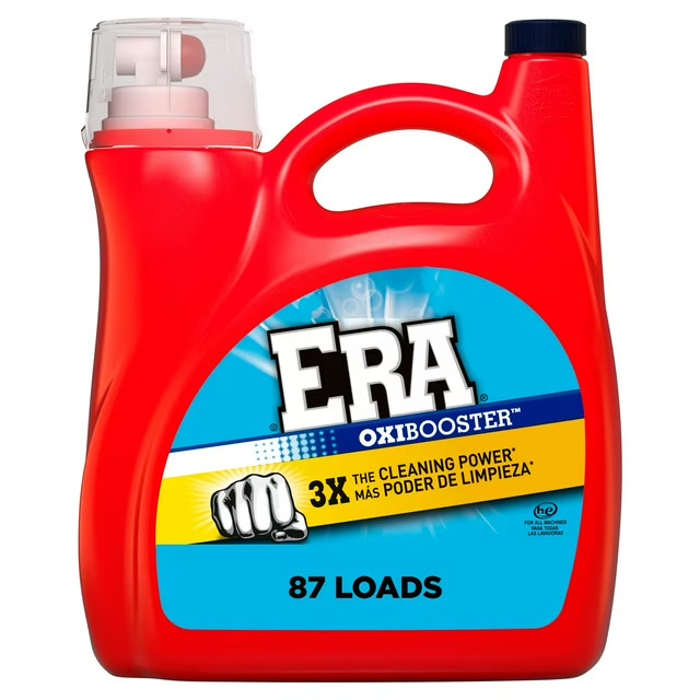 Era Oxibooster Laundry Detergent 154oz 87 Loads Liquid Stain Fighter