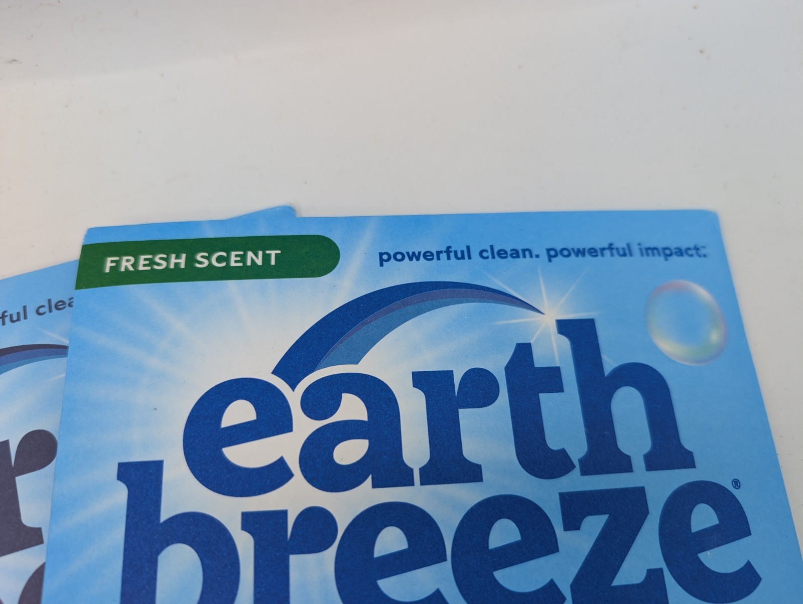 (Lot of 3) Earth Breeze Laundry Detergent Eco-Sheets 180-Loads Total Fresh Scent