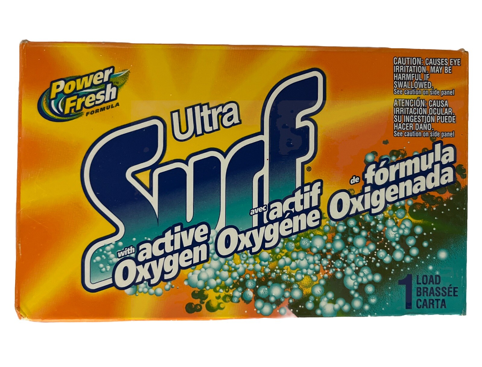 SURF Laundry Detergent Oxygen Washing Powder Prop Sample Vending Machine 2012