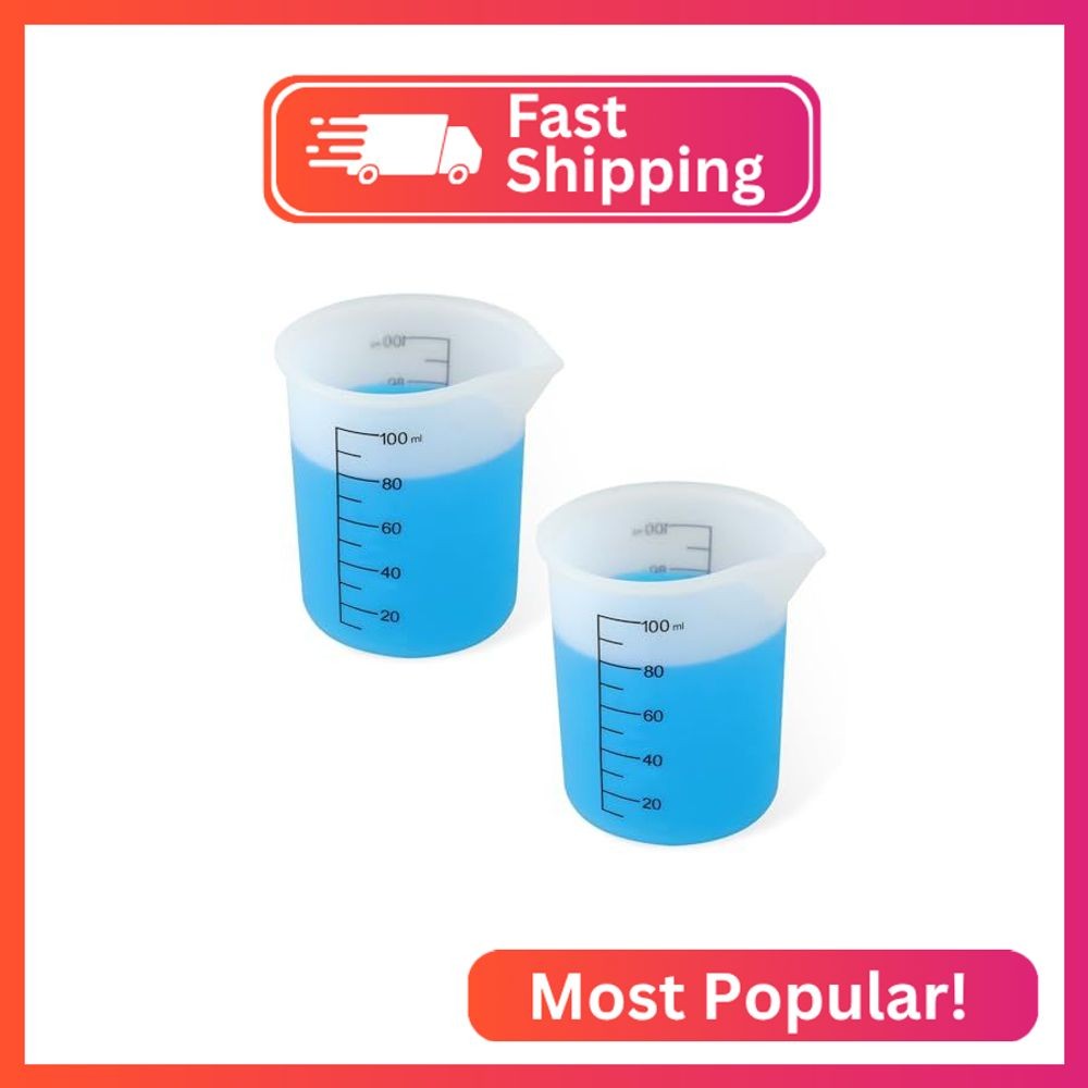 2Pcs Laundry Detergent Cup, Laundry Detergent Measuring Cup, Washable Silicone L