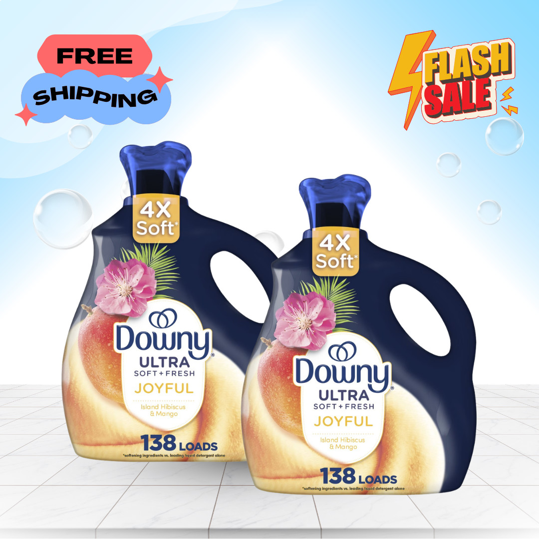 [FASH SALE] Downy Ultra Soft Fabric Softener Island Hibiscus Mango 93oz NEW