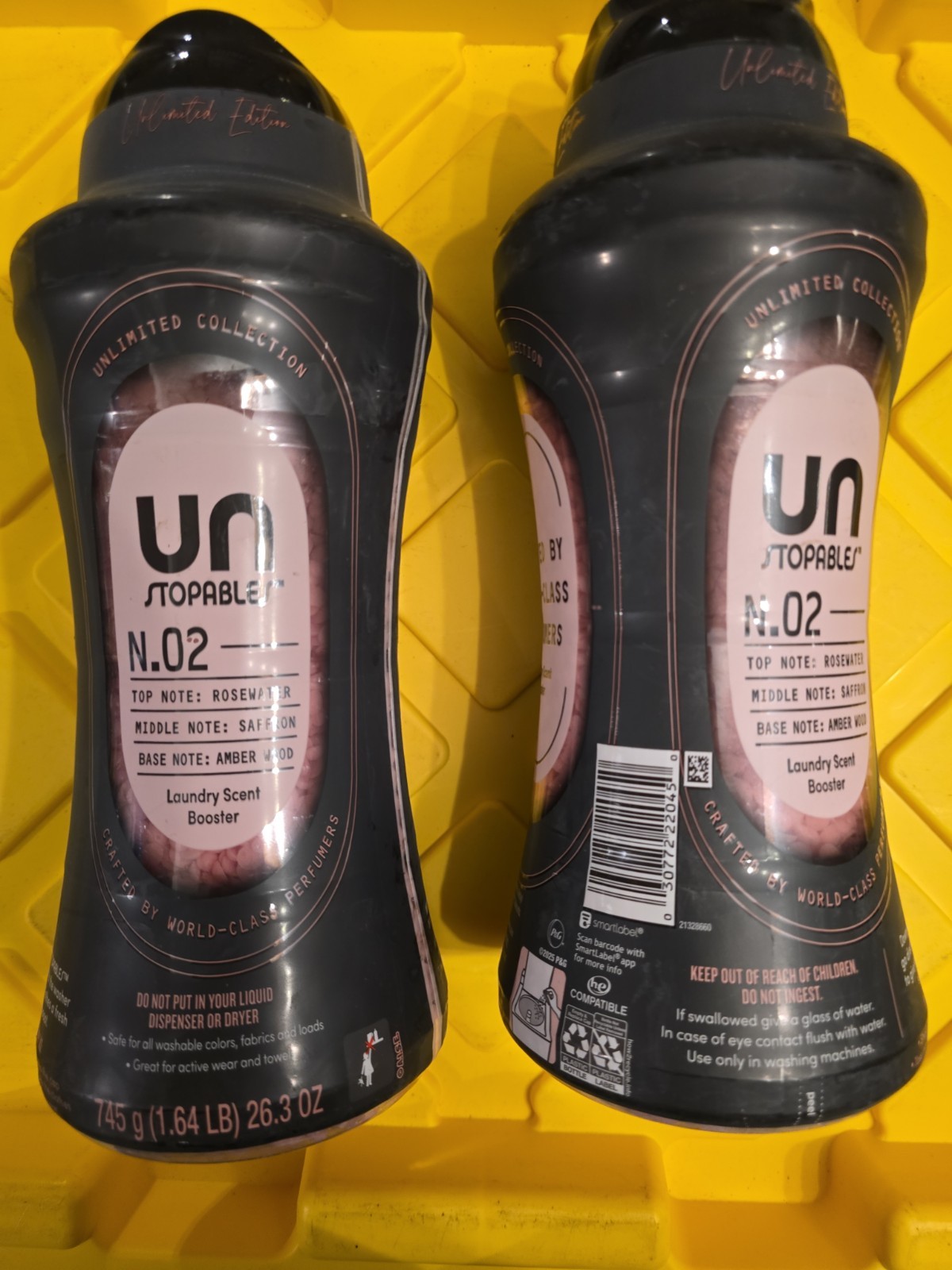 Downy Unstopables N. 02 Unlimited Collection Scent Booster Beads LOT OF 2