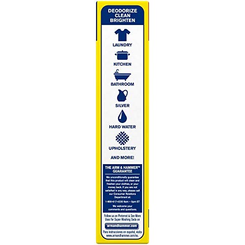 ARM & HAMMER Super Washing Soda Household Cleaner 55 Ounce (Pack of 1), Multi