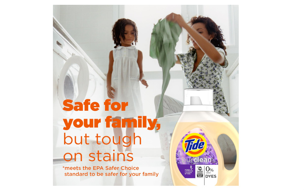 Tide Purclean Liquid Laundry Detergent Original 63 fl oz 48 Loads