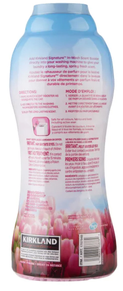 Kirkland Signature Spring Fresh In-Wash Scent Booster – 1.3 kg