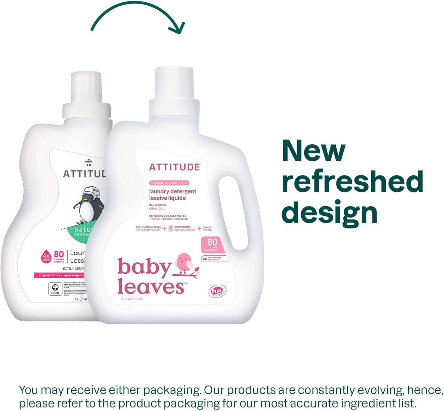 Baby Laundry Detergent Liquid, EWG Verified, Safe for Baby Clothes, Infant and N