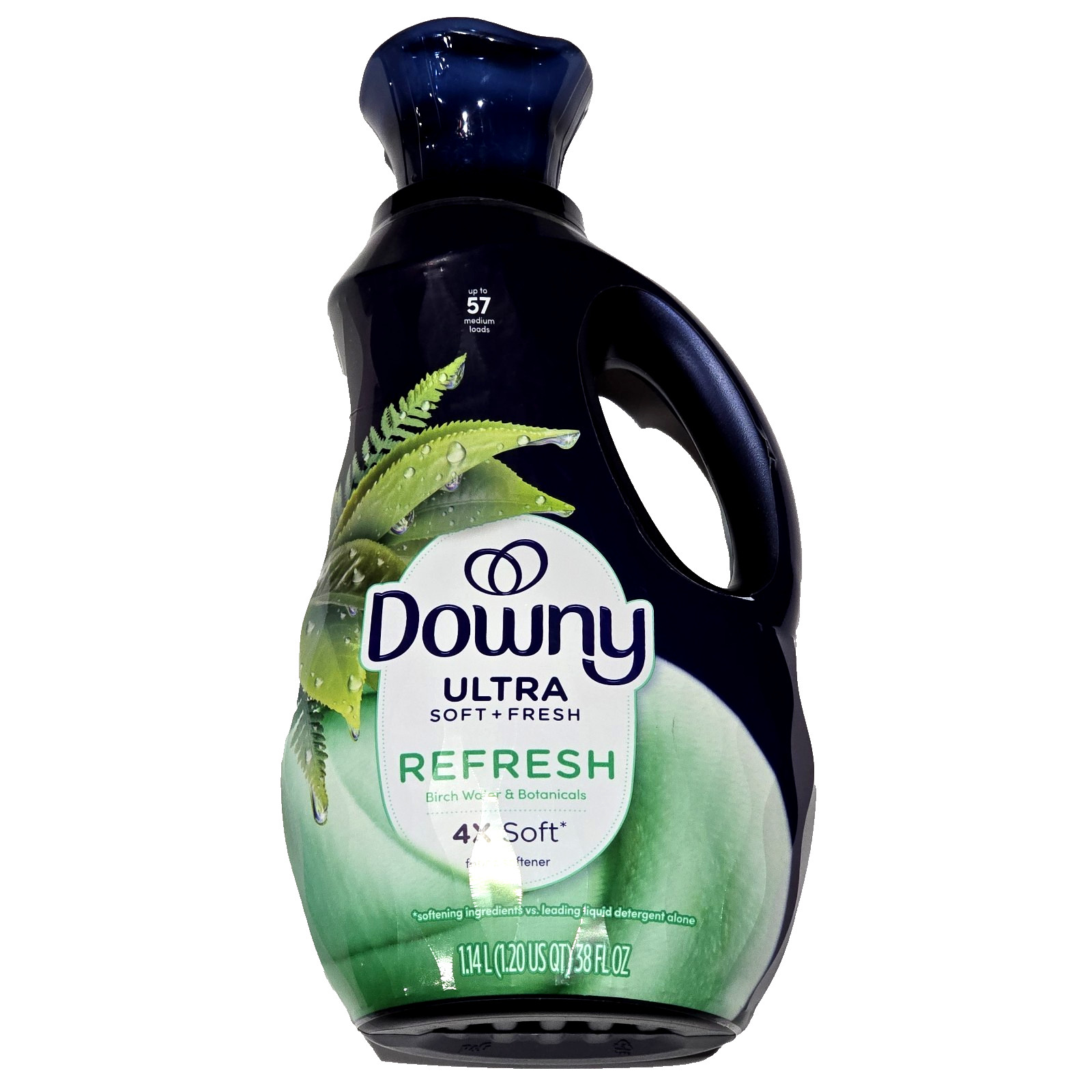 Downy Ultra Soft + Fresh Refresh Birch Water & Botanicals 4x Soft Fabric 38oz
