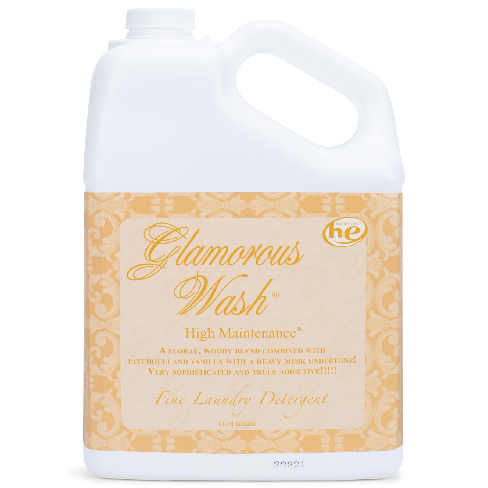 Tyler Gallon Laundry Detergent – High 128 Fl Oz (Pack of 1), Multicolored