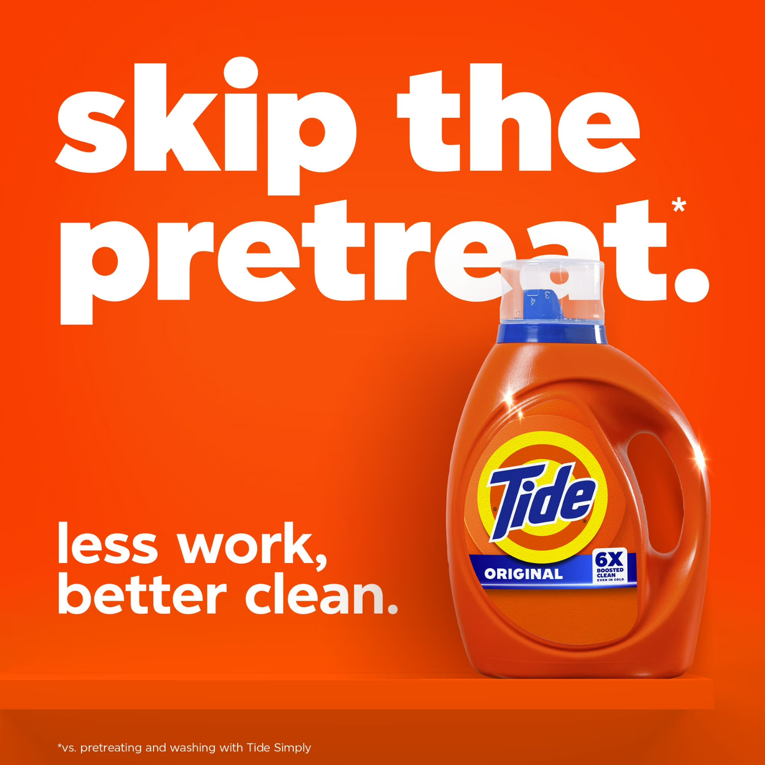 Tide Liquid Laundry Detergent Original Scent 80oz 64 Loads HE, 3 Pack