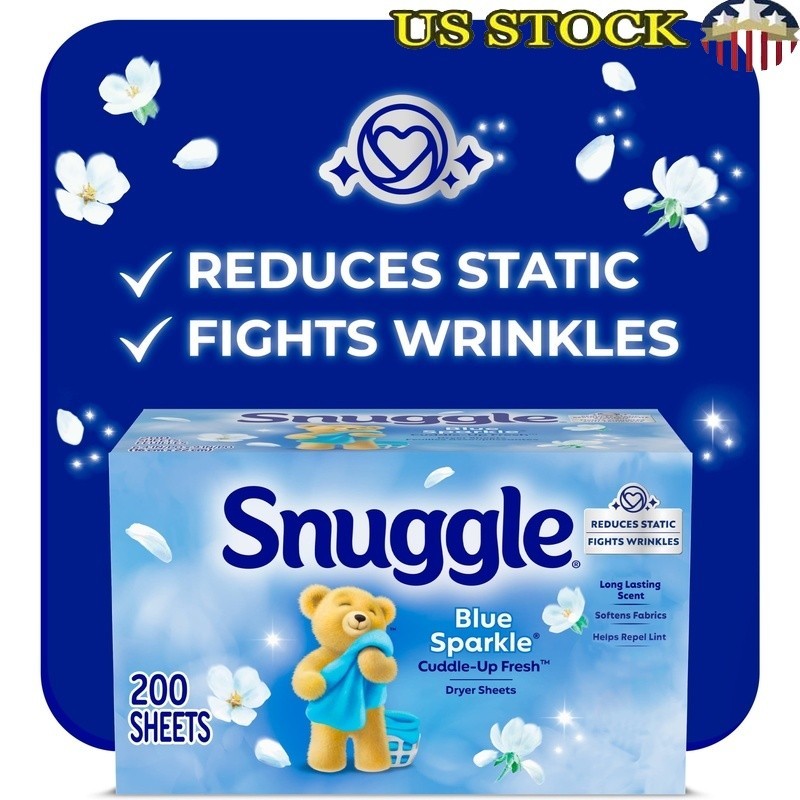 Dryer Sheets 200 Count Fabric Softener Freshness Static Control Scented New