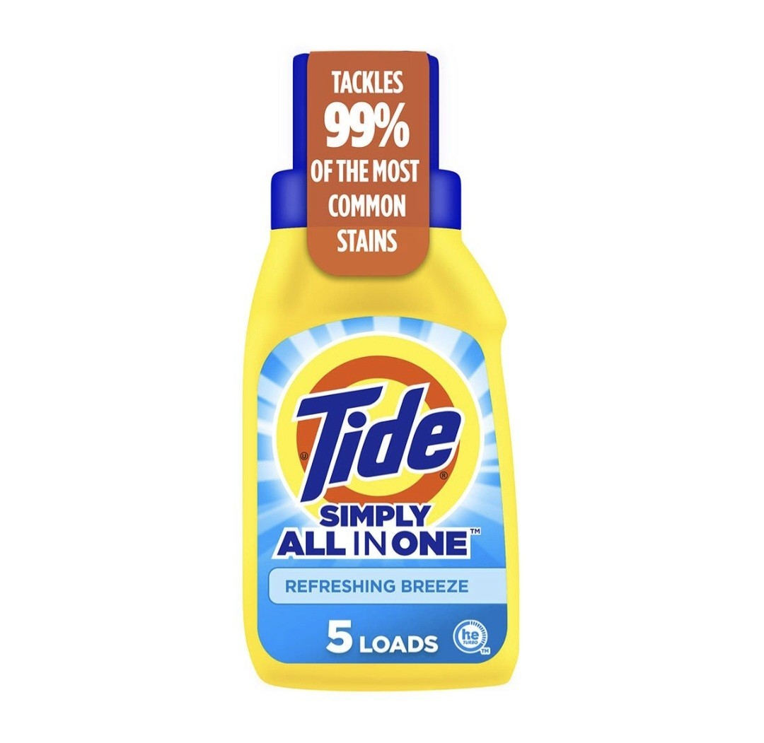 Ɣ TIDE SIMPLY (8 Fl Oz.) 🟡🫧 ●ALL IN ONE● 🟡🫧 ≈Refreshing Breeze≈ Detergent.