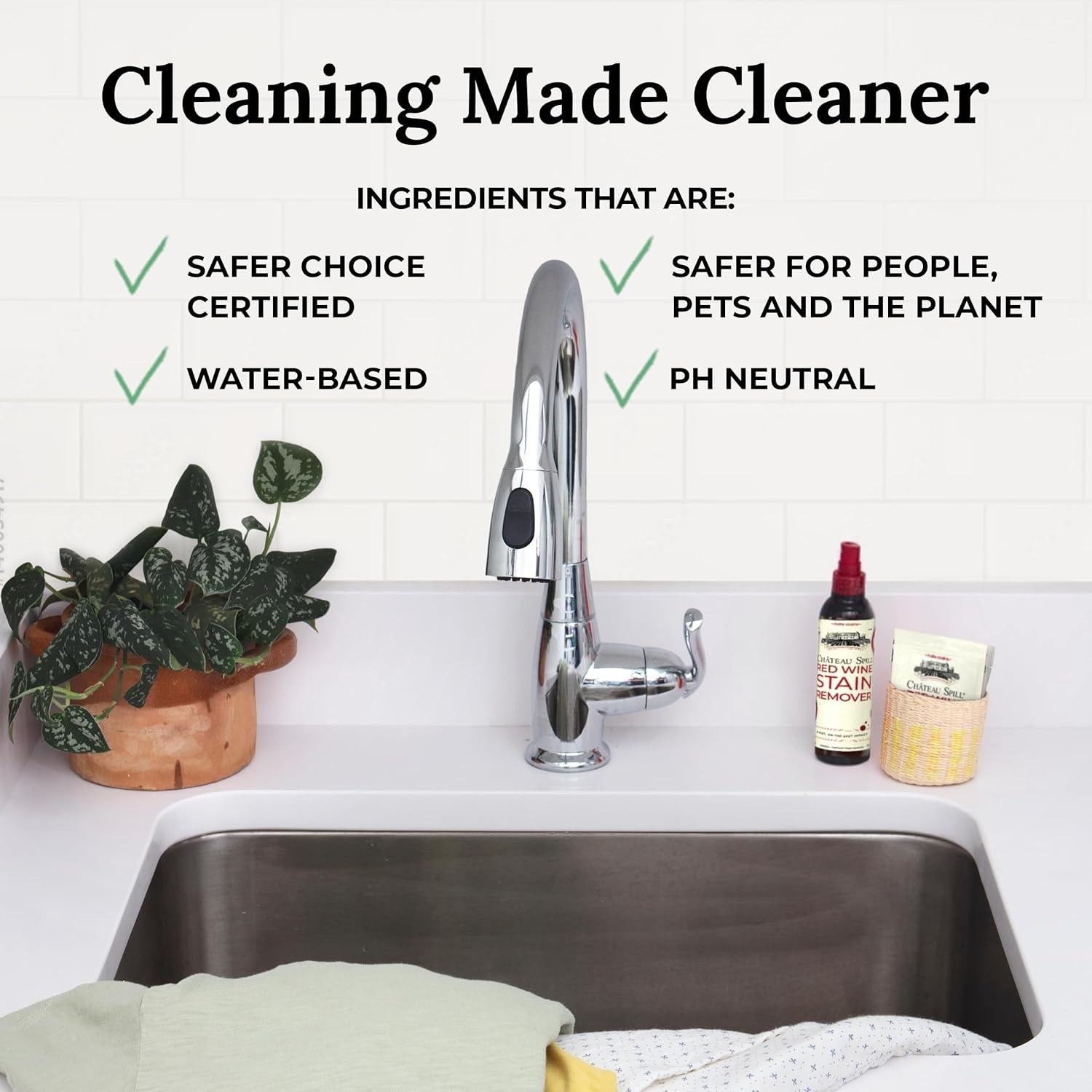 Wine Stain Remover Spray – Clothes & Laundry Stain Remover – Wine Carpet Clea…