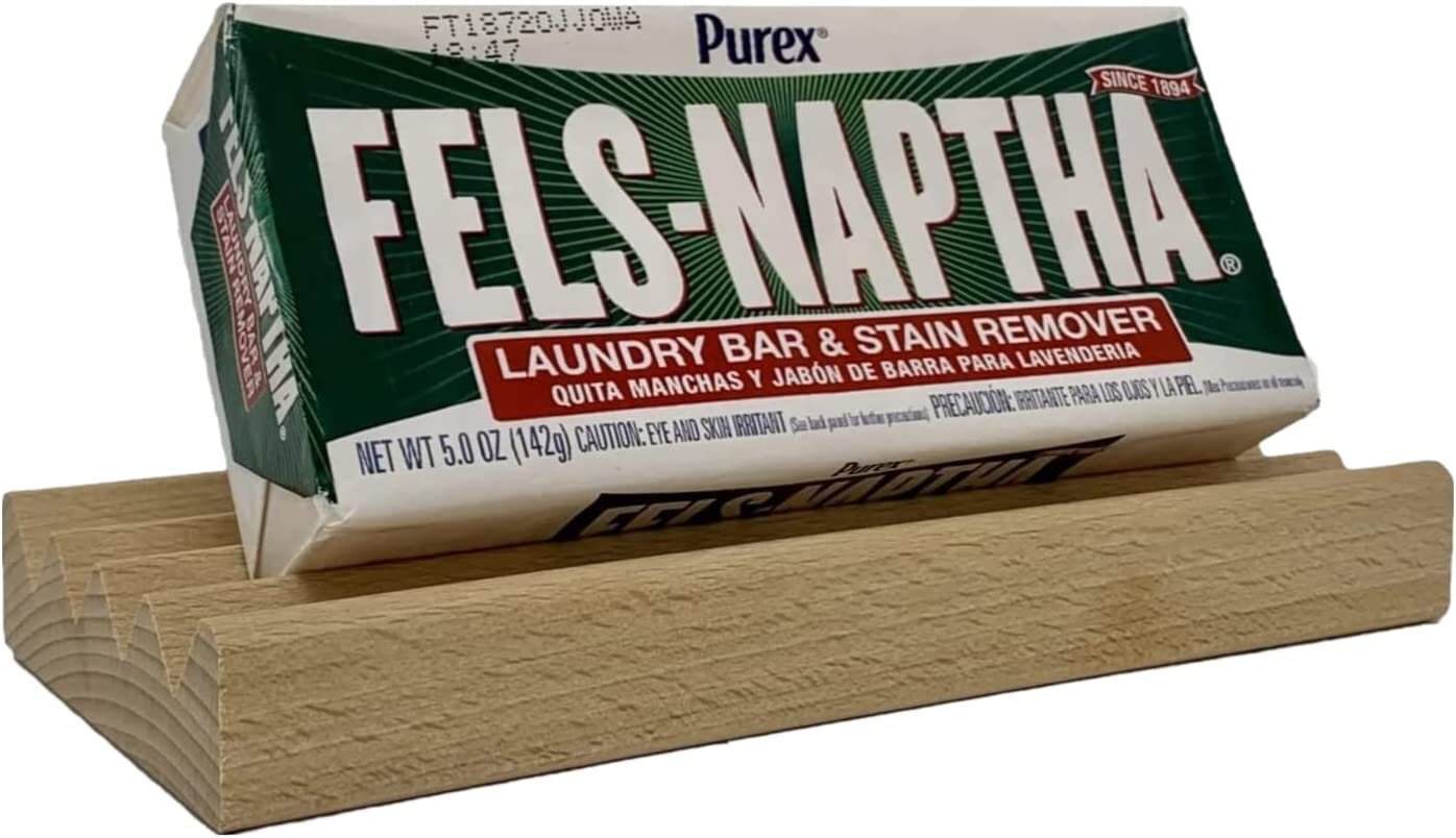 Fels Naptha Laundry Detergent Bar – 5 Ounce Fels Naptha Laundry Bar Soap and…