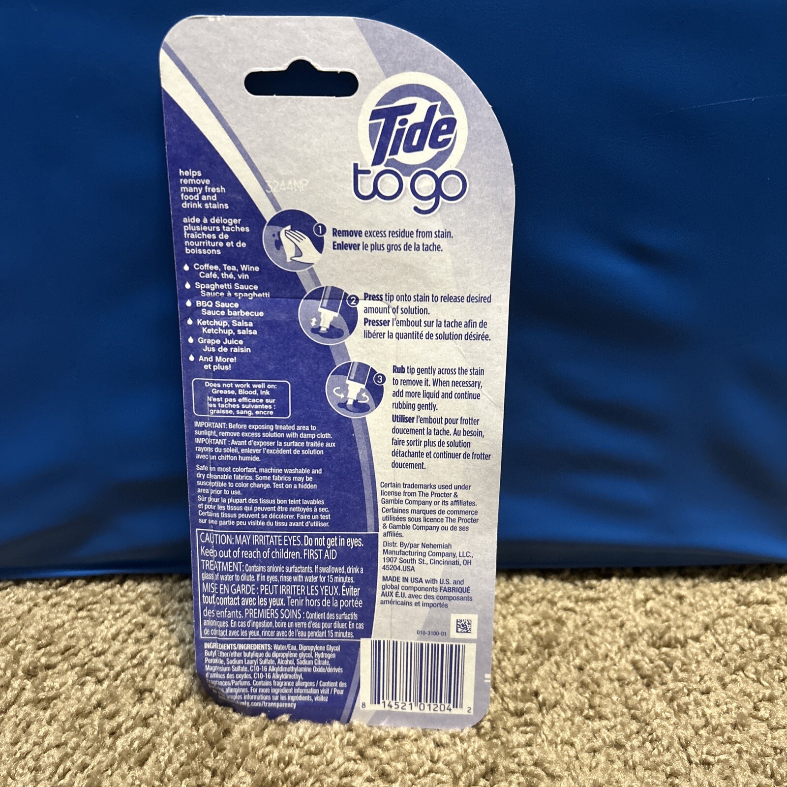 Tide To Go Stain Remover Stick ( 3 Sticks )