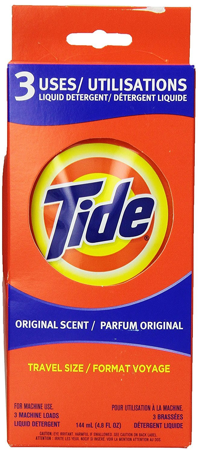 Tide Liquid Detergent 48 Fl Oz Original Scent Travel Size Pack of 1